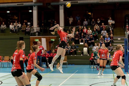 Julia Ziegler, MVP im Spiel gegen Karlsruhe-Beiertheim. Foto: Patrick Schrepf