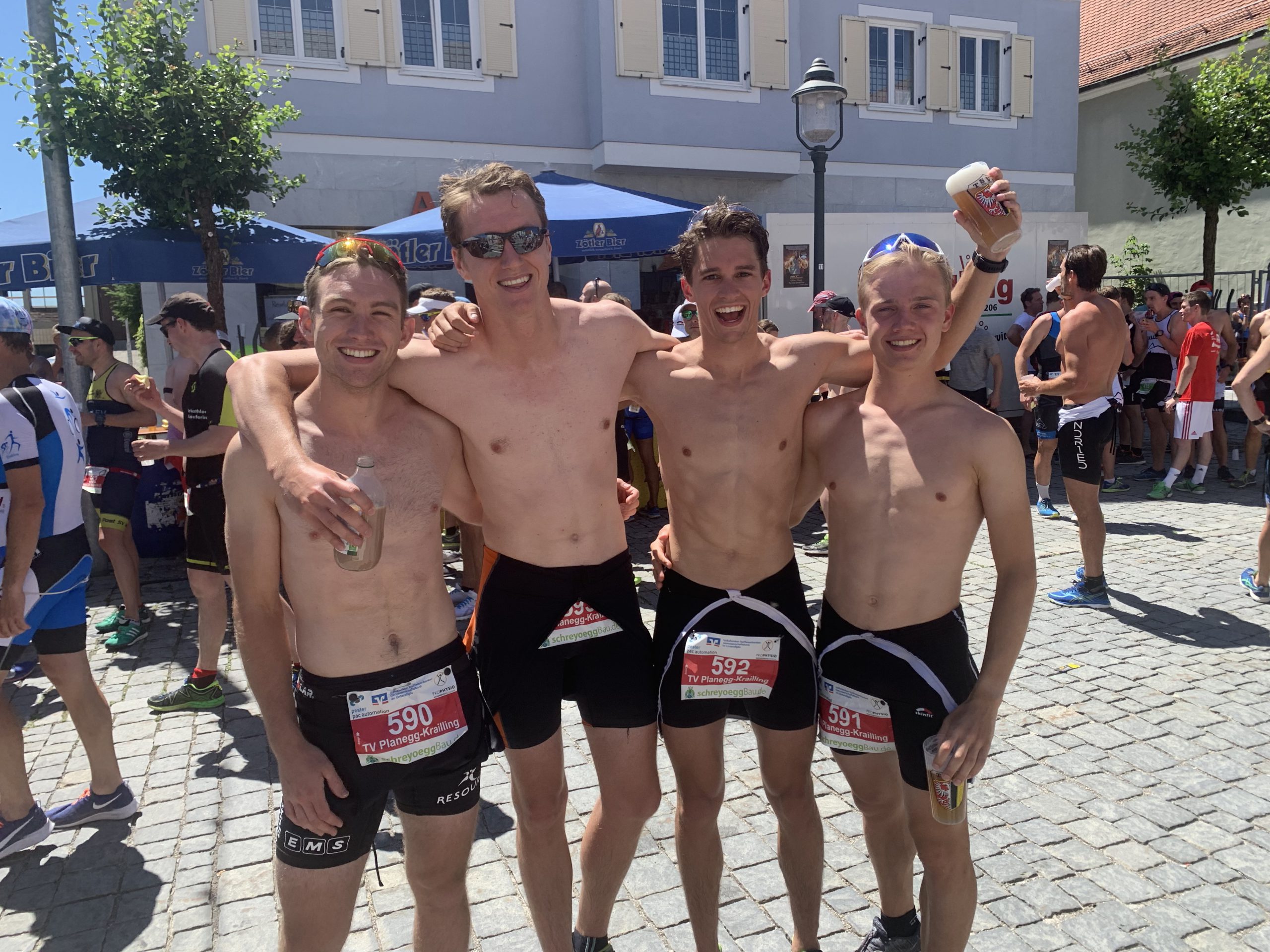 Triathlon Ottobeuren Kurzdistanz 3. Wettkampf TV PlaneggKrailling